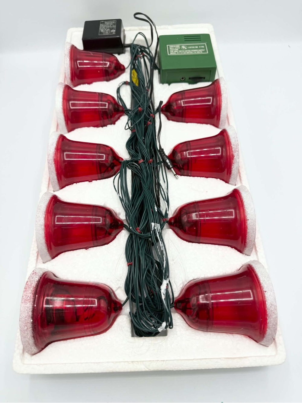Electronic Singalong Musical Bell Lights - Vintage Yuletide Enterprises - Works! - Picture 2 of 6